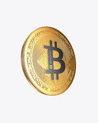 Find & download free graphic resources for coin mockup. Golden Bitcoin Mockup In Object Mockups On Yellow Images Object Mockups