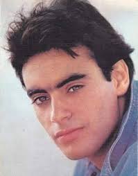 Alain Delon and his children .