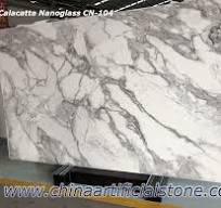 3D Printed Calacatta Nanoglass Slabs CN104 Suppliers ...