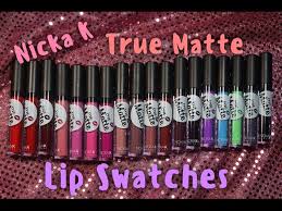 Rotten tomatoes, home of the tomatometer, is the most trusted measurement of quality for movies & tv. 2 Nicka K True Matte Liquid Lipstick Swatches Youtube