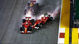 Race winner sebastian vettel of germany and ferrari celebrates in parc ferme during the f1 grand prix of singapore at marina bay street circuit on. The Best Action Of The 2017 Season In Pictures Racefans
