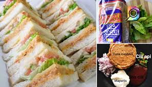 Satu tin besar sardin cap ayam 3. Resepi Sandwich Tuna Hidangan Yang Ringkas Dan Sihat Anak Anak Mesti Suka Daily Masak