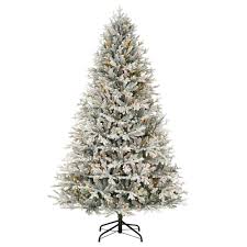 Maybe you would like to learn more about one of these? Home Decorators Collection 7 5 Ft Kenwood Frasier Fir Flocked Led Pre Lit Artificial Christmas Tree With 1000 Warm White Lights H8800101 The Home Depot