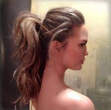 Add Volume To Your Ponytail Like Chrissy Teigen Hair Styles High Ponytail Hairstyles Long Hair Styles