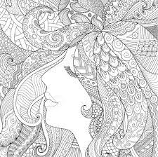 They think of a charming prince on a white horse, beautiful dresses and fairy animals. Zendoodle Design Of Girl Sleeping With Shadow Effect For Adult Coloring Book Pages For Anti Stress Royalty Free Cliparts Vectors And Stock Illustration Image 66780185