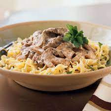 Serve hot topped with chopped fresh chives, if desired. Beef Stroganoff Recipe Myrecipes