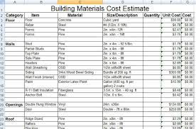 Some useful construction programs for structural engineers. Download Construction Building Materials Cost Estimate Sample Constructupdate Com