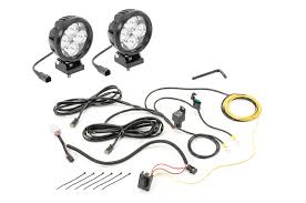 Quadratec 4 Round Led Lights With Wiring Harness Quadratec
