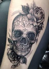 100 Unique Sugar Skull Tattoos Designs Ideas 2019 Tattoo Me Now Feminine Skull Tattoos Skull Girl Tattoo Small Skull Tattoo