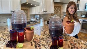 Water, rum, and/or ice, as desired. Aguas Frescas Recipe Agua De Jamaica Spiked Jamaica Drink Hibiscus Tea Recipe Youtube