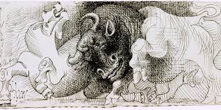 Laut picasso repräsentiert der stier die brutalität. Tierisch Hamburger Kunsthalle