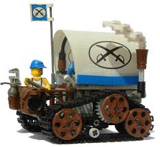 Steampunk Lego Wagon Steampunk Lego Lego Design Cool Lego Creations