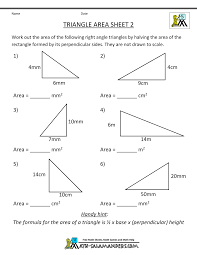 Area of triangles & polygons. Math Practice Worksheets Triangle Worksheet Area Worksheets Math Practice Worksheets