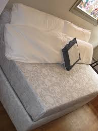 Simply make a sofa bed out of two twin sized mattresses, and frame. Storage Sofa Single Bed Made With 8 Memory Foam Twin Mattress Ana White