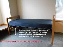 Men and women live on separate floors with a kitchenette on each floor. Furniture Dimensions Gonzaga University