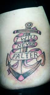 Anchor Tattoo A Day To Remember I Will Never Falter Tattoos Anchor Tattoo Tattoos And Piercings