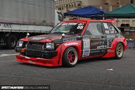 toyota starlet trd bodykit d1 odaiba レースカー 働く 車 トヨタ