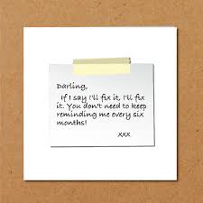 In this video, i am going to show you guys how to make special handmade gift for boyfriend. Funny Diy Housework Birthday Card For Husband Boyfriend Wife Humorous Lazy Nag Ebay