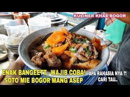 Kuliner Soto Mie Bogor Makan Enak Youtube Food Bogor Soto