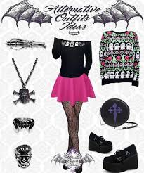 Plus size goth & alternative clothing. A Lil Spooky Ootd Inspo From Alternative Outfits Ideas Too Fast