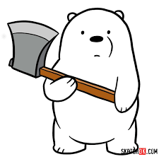 Moosejaw.com has been visited by 10k+ users in the past month How To Draw Ice Bear With An Axe We Bare Bears Step By Step Drawing Tutorials We Bare Bears Bare Bears Ice Bears