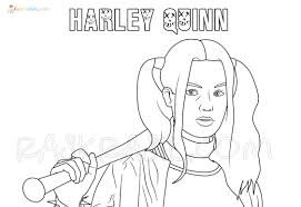 Maybe you would like to learn more about one of these? Harley Quinn Coloring Pages Print For Free The Best Images