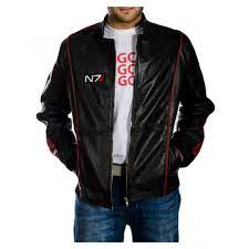 Mass Effect N7 Mens Leather Jacket Leather Out Come Men S Leather Jacket High Quality Leather Jacket Jackets