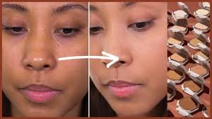 Trying the NEW Fenty Powder Foundation Review + 9 HOUR Wear Test