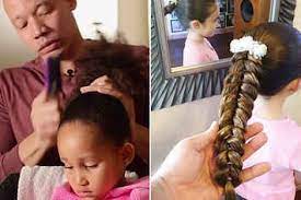 11 Dad Daughter Hair Tutorials That Are Too Cute To Freaking Handle Hair Tutorial Daughter Hairstyles New Hair Look