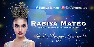 Miss world kaya? wrote rabiya on twitter on may 17. Rabiya Mateo Miss Universe Philippines 2020 Facebook