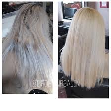 Birdie Hair Salon On Instagram Yes We Can Perform Miracles My Client Came In With Patchy Over Bleachedhair With Breakage On Bleached Hair Asian Hair Hair