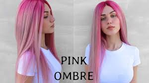 If you want a blonde ombré hair color that's beyond cool, we'd have to point you in the direction of icy blonde ombré. How To Bright Pink To Pastel Ombre Hair Colour Stella Youtube