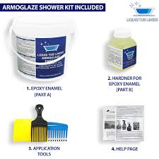 Sale regular price $99.99 size. Ekopel 2k Bathtub Refinishing Kit Odorless Diy Sink And Tub Reglazing Kit 20x Thicker Than Other Refinishing Kits No Peel Pour On Tub Coating Bright Gloss Tub Coating Standard