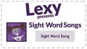 Sight Word Song Sight Word Songs Preschool Sight Words Sight Words Kindergarten
