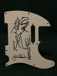 Molly Hatchet Group Signed Autographed Pickguard A Ebay