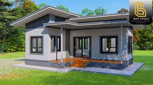 แบบบ านร ปทรงต วแอล ล กษณะบ านออกแบบเป นบ านช นเด ยว หล งคาแบบเพ งแหงนเล นระด บสไตล โมเด ร น ต วบ านออกแบบร ปทรงต วแอล l de ในป 2021 บ านโมเด ร น ออกแบบบ าน ร ปแบบ บ าน