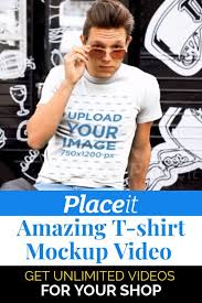 Placeit Mockup Video Clothing Mockup Shirt Mockup Video Mockup