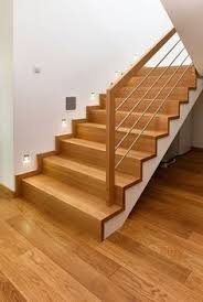 Escalier En Bois A Dakar Senegal Menuiserie Decoration Sensys Afric Escalier Bois Escalier Contemporain Rampe Escalier Interieur