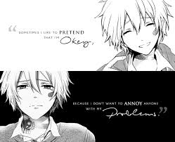Tons of anime seems to be created specifically to make us bawl our eyes out. Anime Images Tagged With Sad Anime Boy On Favim Com