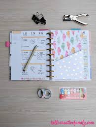 It might be an idea not to make a chest binder for yourself. How To Make Diy Planner Folder Pockets Perfect For Happy Planners Hello Creative Family