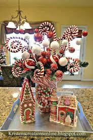 Christmas Counter Top Gingerbread Christmas Decor Rustic Christmas Christmas Centerpieces