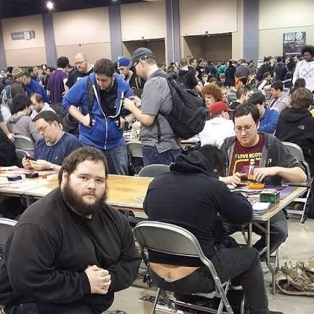 In 2014, a man attended a “Magic: The Gathering” tournament and walked  around the venue, posing for photos in front of participants whose butt  cracks were accidentally exposed. The Photos went viral,