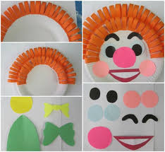 Ein jahr ohne karneval karneval (m., nur singular) hier: Clown Basteln Mit Kindern Zu Fasching Vorlagen Ideen Und Anleitungen Schminken Kindergeburt Clown Basteln Clown Basteln Pappteller Faschingsmasken Basteln