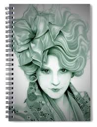 Katniss Everdeen Spiral Notebooks for Sale