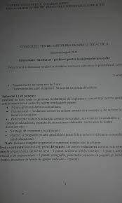 *subiecte gradul 2 matematica bucuresti; Subiecte Variante Si Rezolvari Pentru Examene Nationale 2021 Subiecte Educatori 2015 Grad Didactic Ii
