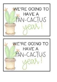 Printable cactus gift tags, printable teacher appreciation gift tags, you are fancactus gift tags by sunshinetulipdesign. Back To School Succulent Cactus Gift Tag By My Natural Teaching Space