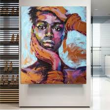 LARGE ABSTRACT ARTWORK ON CANVAS