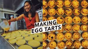 In a medium sized pot, bring the cream, cinnamon stick, vanilla and the lemon peel to a boil (about 5 minutes). Making Portuguese Egg Tarts In Macao Kinda è'¡å¼è›‹æŒž Macau Travel Vlog Street Food Tour Youtube