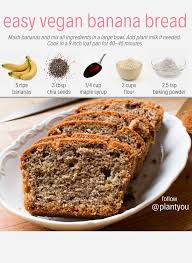 Plant Based Meal Prep Programs Plant You In 2020 Vegan Banana Bread Easy Vegan Banana Bread Recipe Vegan Banana Bread