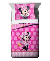 Mouse wrist on sale at reasonable prices, buy free shipping!100% cotton minnie mouse mickey mouse queen 4pcs comforter bedding set bedclothes/bed cover from mobile site on aliexpress now! Disney Minnie Mouse 2 Piece Twin Comforter Set Reviews Bed In A Bag Bed Bath Macy S